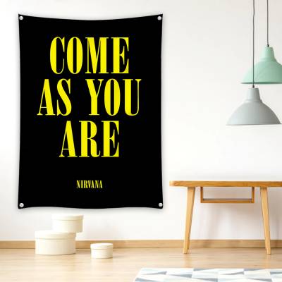 دراپ بنر Nirvana  COME AS YOU ARE