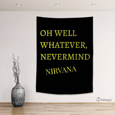 بک دراپ nirvana nevermind