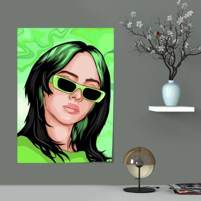 پوستر سیلک طرح بیلی آیلیش - کد : 007
