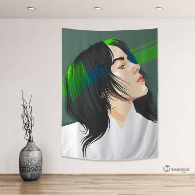 بک دراپ طرح بیلی آیلیش - کد : 012