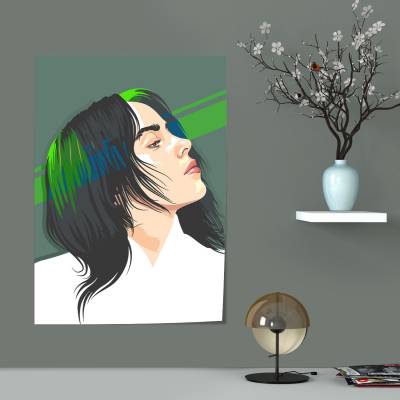 پوستر سیلک طرح بیلی آیلیش - کد : 012