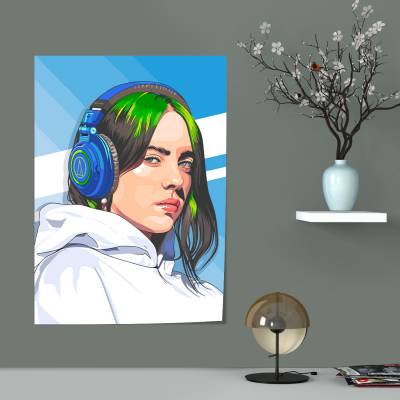 پوستر سیلک طرح بیلی آیلیش - کد : 024