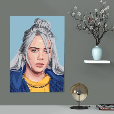 پوستر سیلک طرح بیلی آیلیش - کد : 026