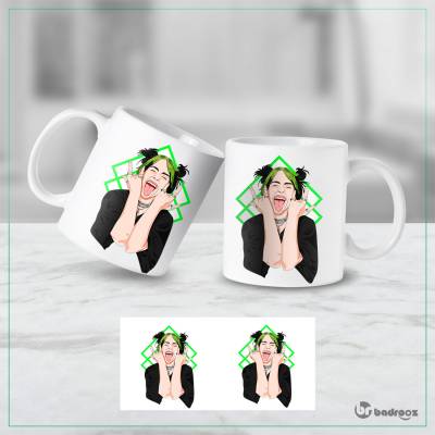 ماگ  طرح بیلی آیلیش - کد : 032