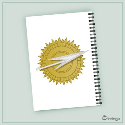 دفتر یادداشت galactic empire of trantor