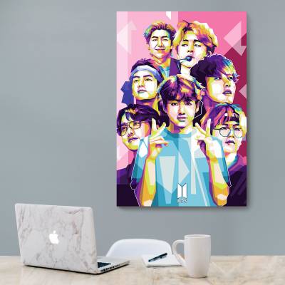 شاسی  طرح  BTS - بی تی اس - کد : 004