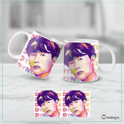 ماگ  طرح BTS - بی تی اس - کد : 005