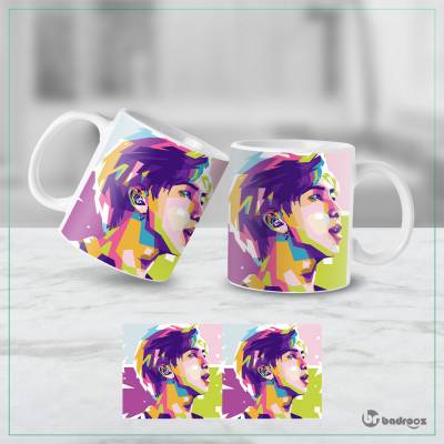 ماگ   طرح BTS - بی تی اس - کد : 006