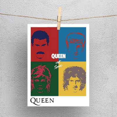 پولاروید queen hot space