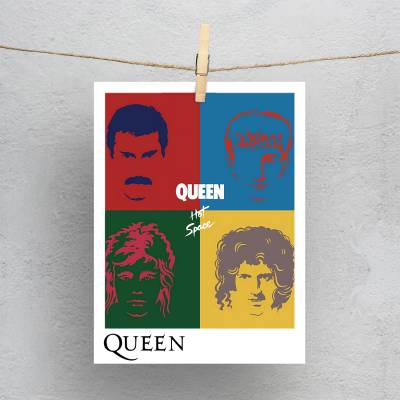 پولاروید queen hot space