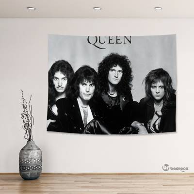 بک دراپ QUEEN BAND