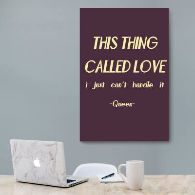 شاسی  Crazy Little Thing Called Love queen