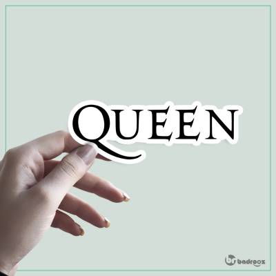 استیکر queen logo
