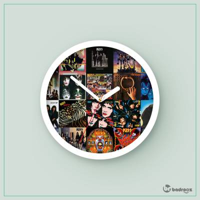 ساعت دیواری  KISS ALBUM