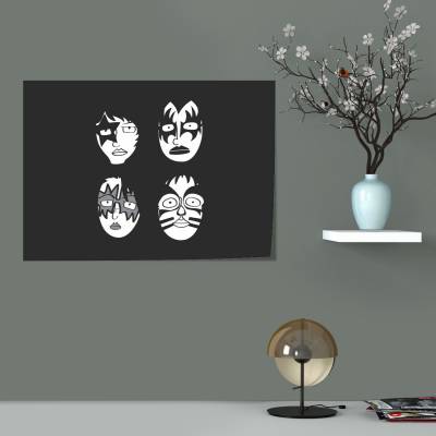 پوستر سیلک KISS 2