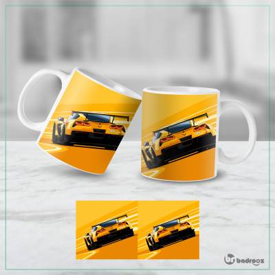 ماگ  طرح ماشین - کد : 006