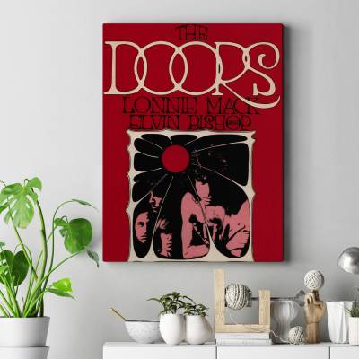 تابلو کنواس (بوم) the Doors Concert Poster
