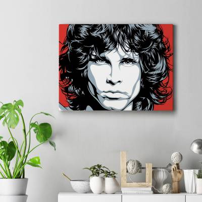 تابلو کنواس (بوم) Jim Morrison the doors