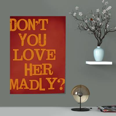 پوستر سیلک The Doors   Love Her Madly