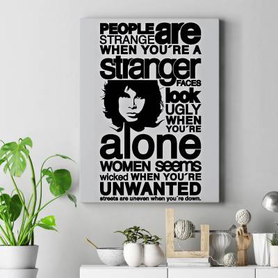 تابلو کنواس (بوم) The doors _ People Are Strange