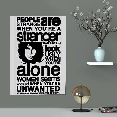 پوستر سیلک The doors _ People Are Strange