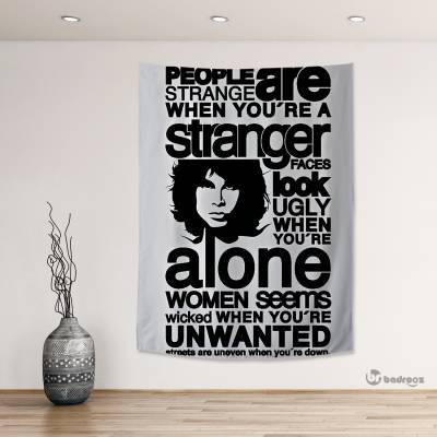 بک دراپ The doors _ People Are Strange