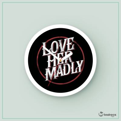 ساعت دیواری  The Doors Love Her Madly 2