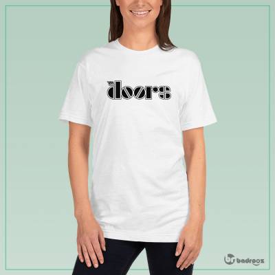 تی شرت زنانه The Doors logo