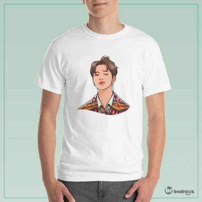 تی شرت مردانه طرح BTS - بی تی اس - کد : 011