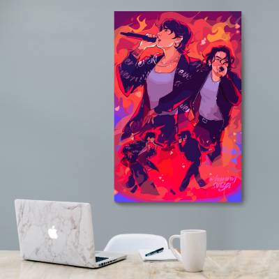 شاسی  طرح BTS - بی تی اس - کد : 012