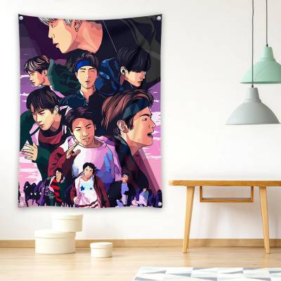 دراپ بنر طرح BTS - بی تی اس - کد : 027