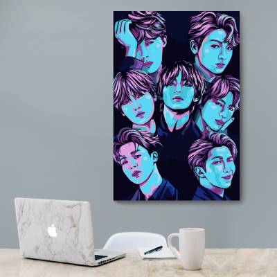 شاسی  طرح BTS - بی تی اس - کد : 028