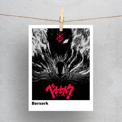 پولاروید طرح برزرک Berserk ( مانگا ) - کد : 003