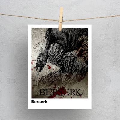 پولاروید طرح برزرک Berserk ( مانگا ) - کد : 006