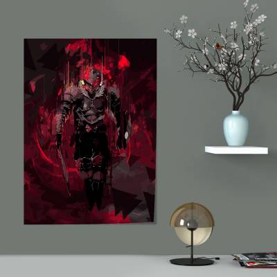 پوستر سیلک طرح برزرک Berserk ( مانگا ) - کد : 009