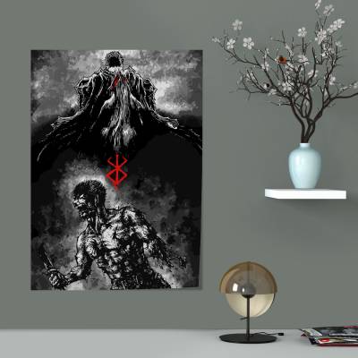 پوستر سیلک برزرک Berserk ( مانگا ) -12