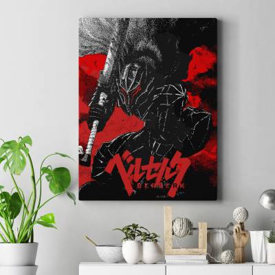 تابلو کنواس (بوم) برزرک Berserk ( مانگا ) -13