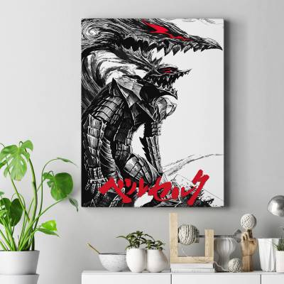 تابلو کنواس (بوم) برزرک Berserk ( مانگا ) -15