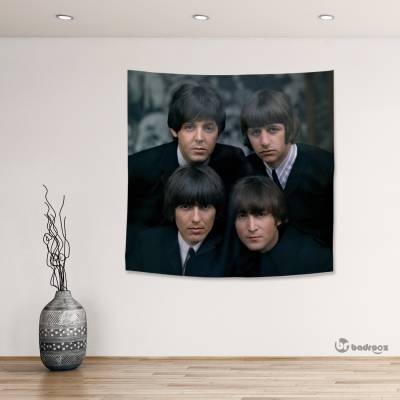 بک دراپ مربع John Lennon Paul McCartney George Harrison  Ringo Starr