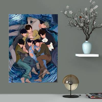پوستر سیلک بی تی اس 44