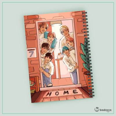 دفتر یادداشت بی تی اس 45