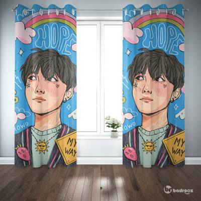 پرده پانچ بی تی اس 69