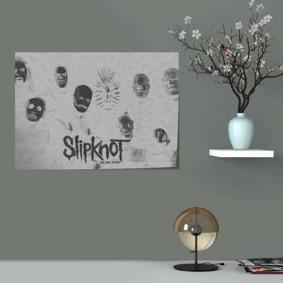 پوستر سیلک slipknot the end so far