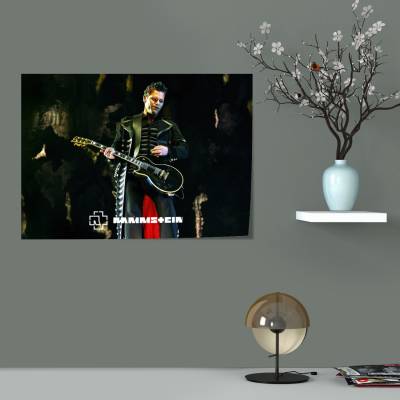 پوستر سیلک Rammstein Richard Kruspe