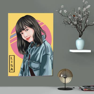پوستر سیلک بلک پینک - 11