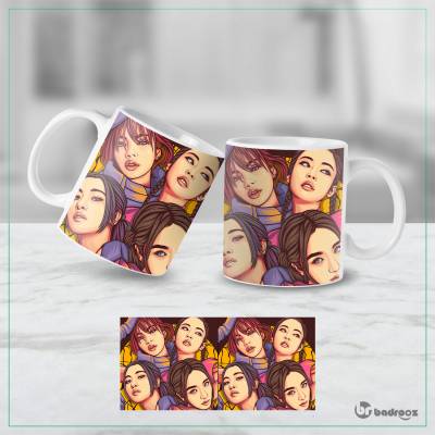 ماگ  بلک پینک - 14