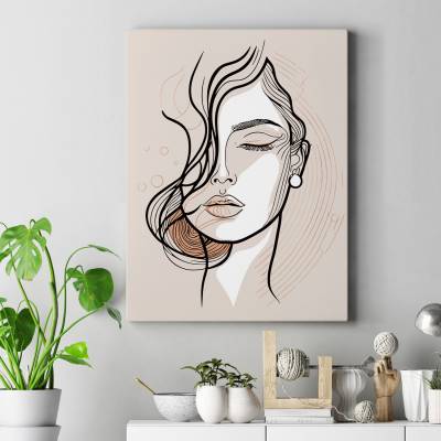 تابلو کنواس (بوم) مینیمال - 51