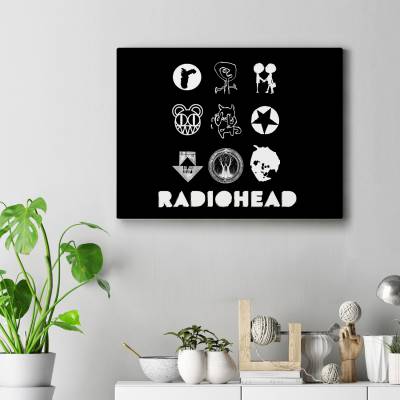 تابلو کنواس (بوم) radiohead