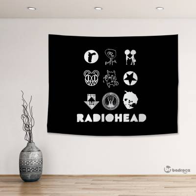 بک دراپ radiohead
