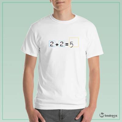 تی شرت مردانه radiohead 2+2=5